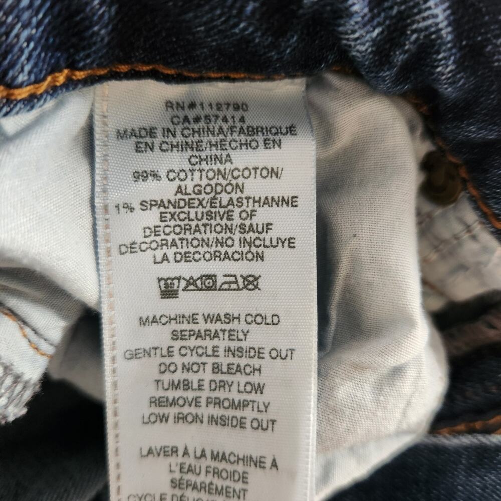 True Religion Women's Billie Mid Rise Straight Leg Jeans Medium Wash Size 30 - Picture 10 of 10